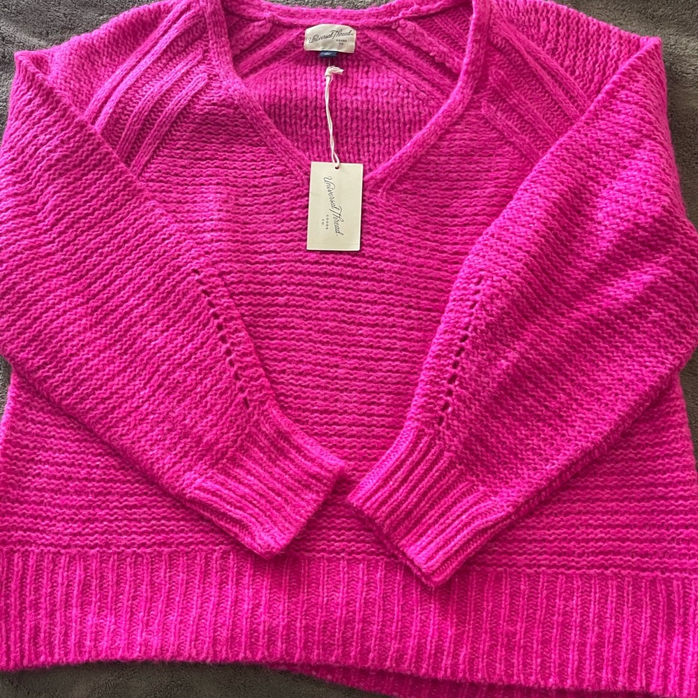 Neon Pink (my fav color) XL Sweater